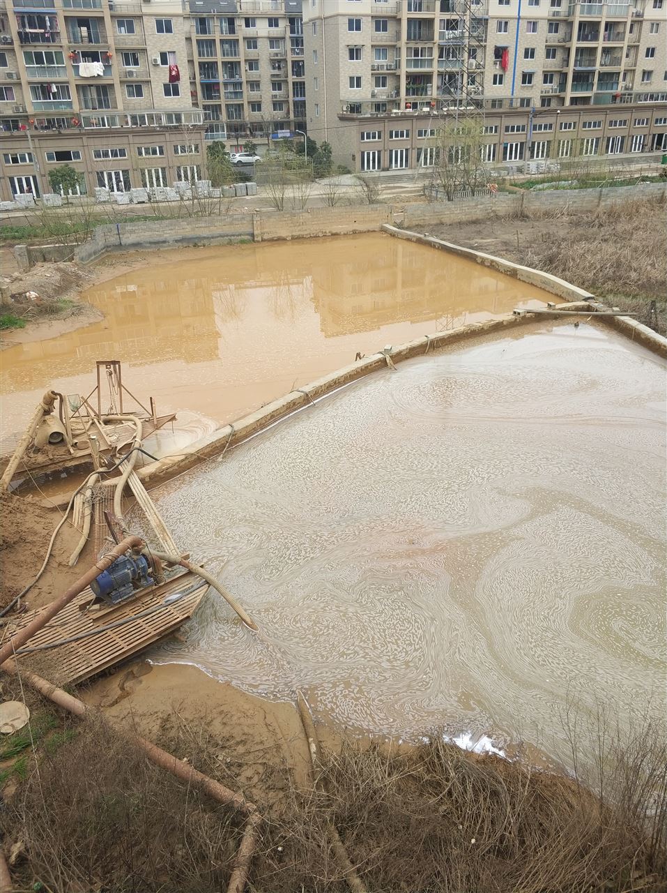 连南沉淀池淤泥清理-厂区废水池淤泥清淤